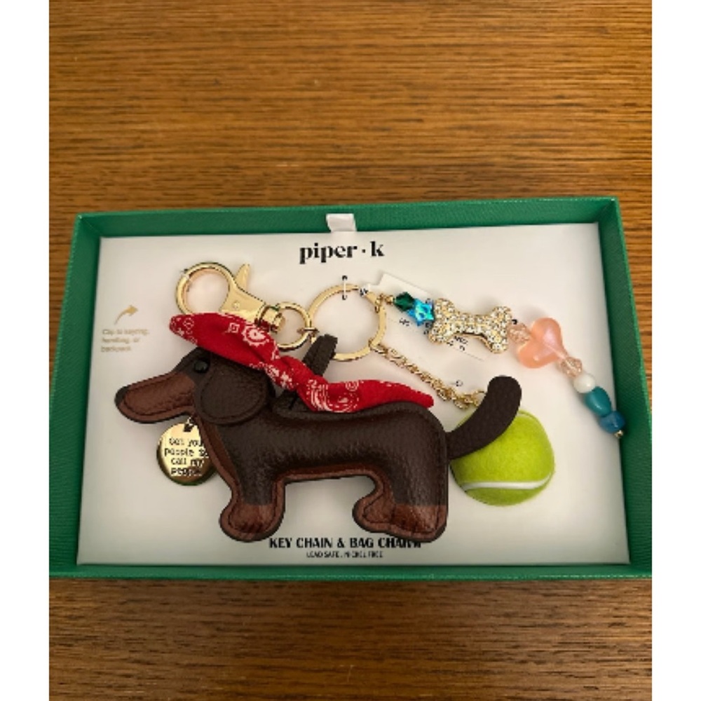 Dauschound bag charm